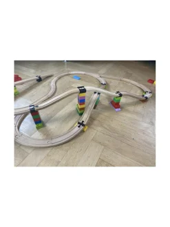 Autot Ja Muut Ajoneuvot<TRACK CONNECTORS Raideliitinsetti Rakentaja, 12 kpl