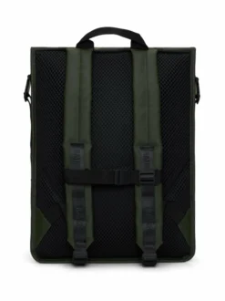 Reput|Reput<Rains Trail Rolltop W3 - vedenpitävä reppu 03 GREEN