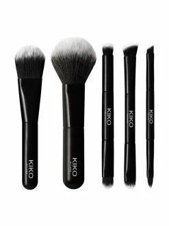 KIKO Milano Travel Brush Set -meikkisivellinsetti^ Meikkaustarvikkeet