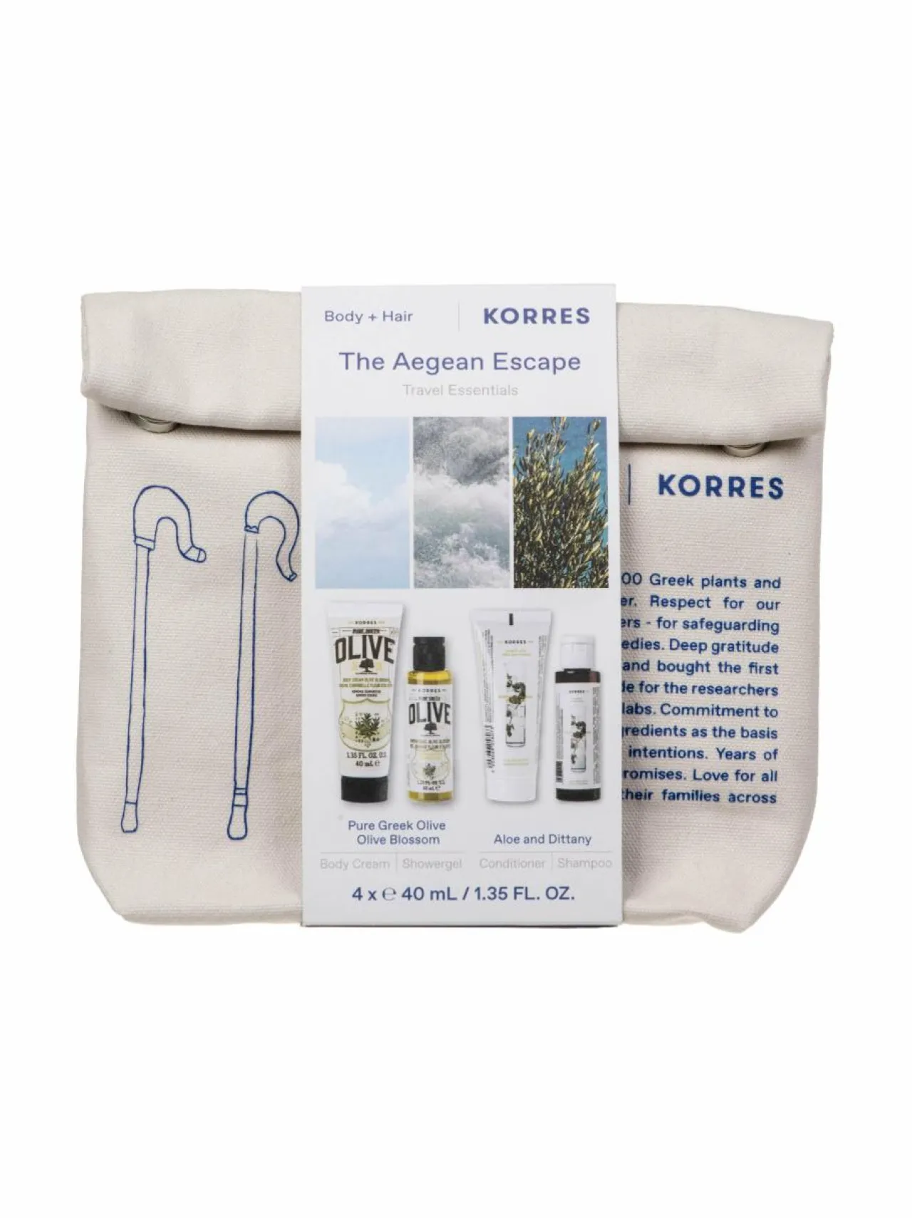 Korres Travel Essentials Set -lahjapakkaus^ Ihonhoitopakkaukset
