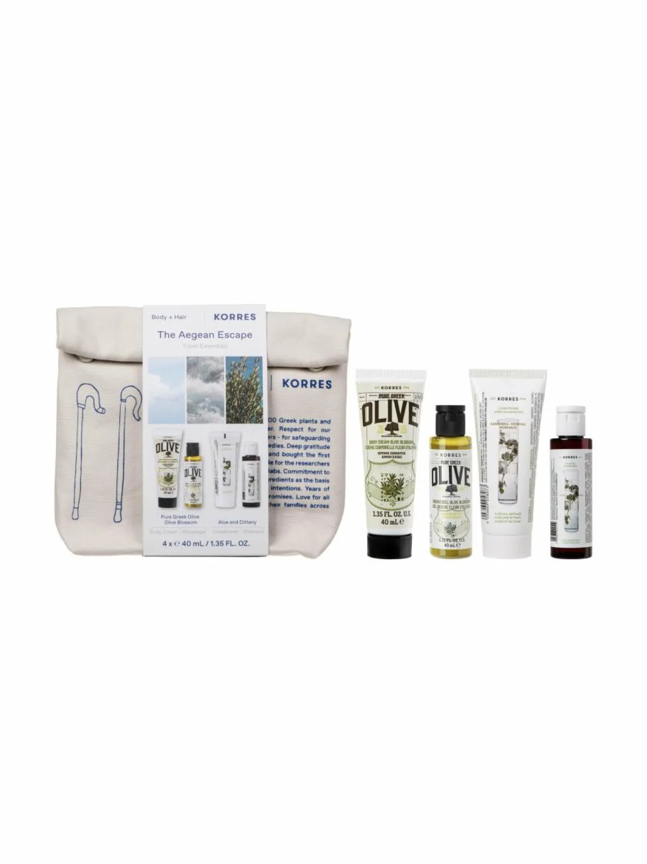 Korres Travel Essentials Set -lahjapakkaus^ Ihonhoitopakkaukset
