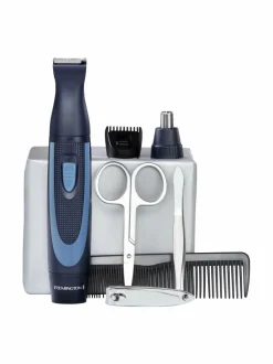 Ihokarvanpoisto<Remington Travel Kit Trimmer Set -trimmerisetti, 13 osaa BLUE
