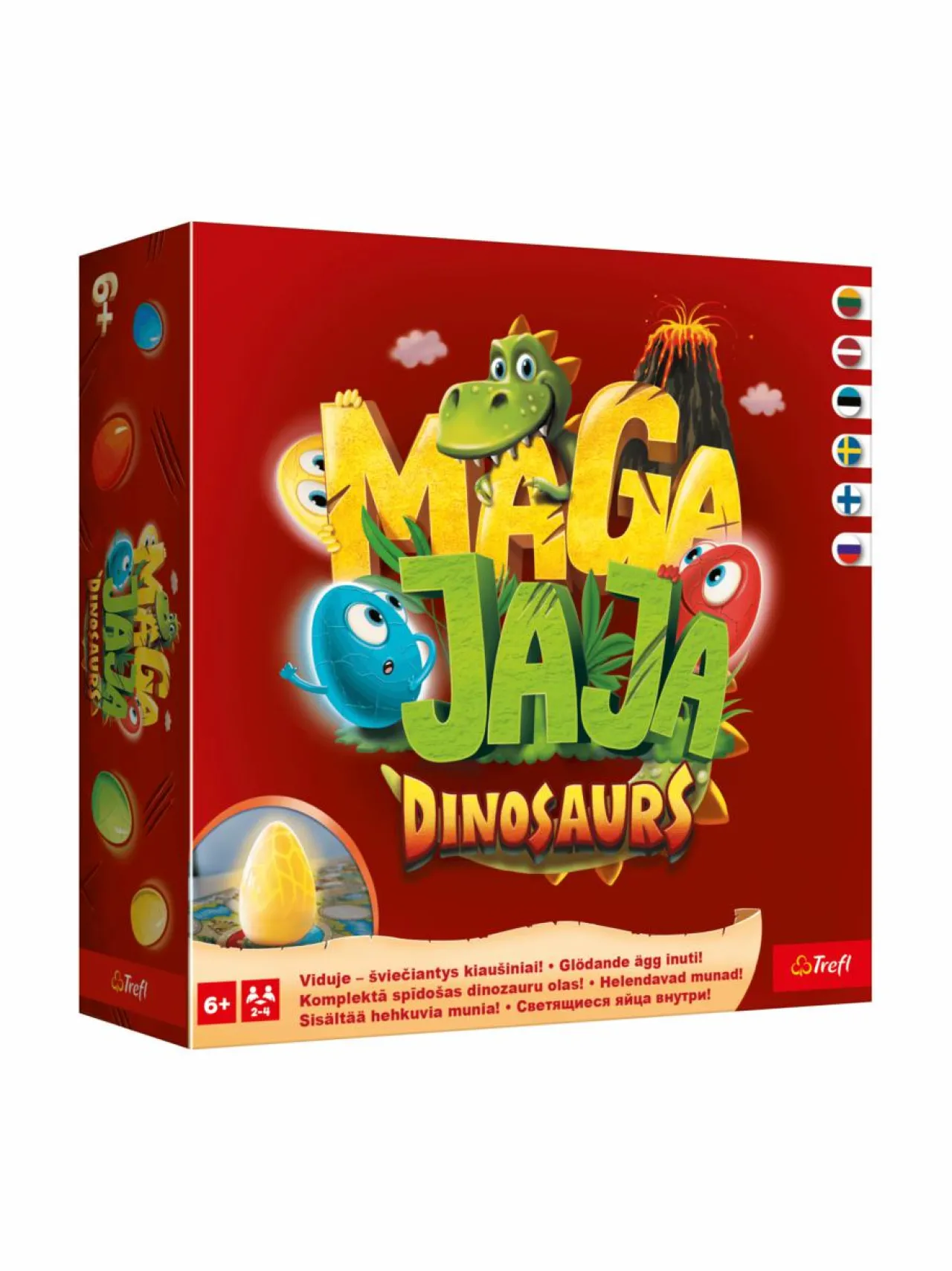 Pelit<TREFL Lautapeli Dinosauruksen munat
