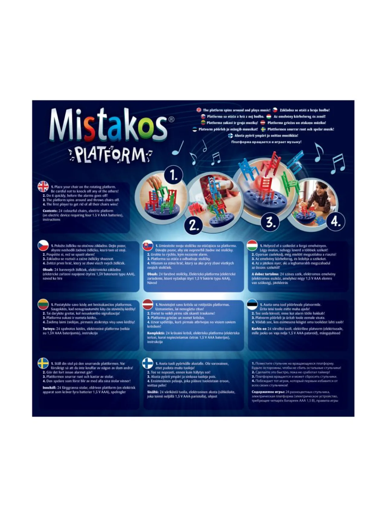 TREFL Mistakos Platform lautapeli^ Pelit