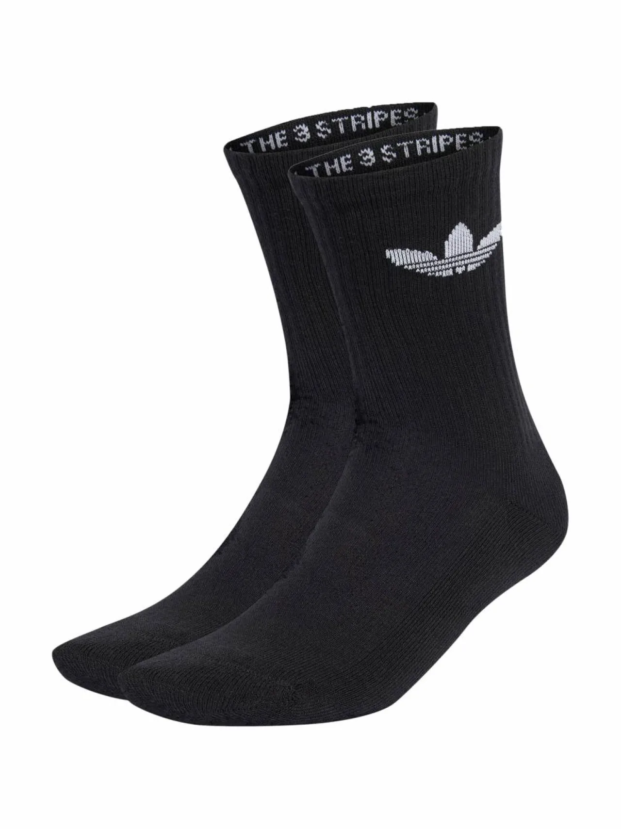 Urheiluasusteet|Urheiluasusteet<adidas Originals Trefoil Cushion Crew -sukat 3-pack IJ5613 BLACK