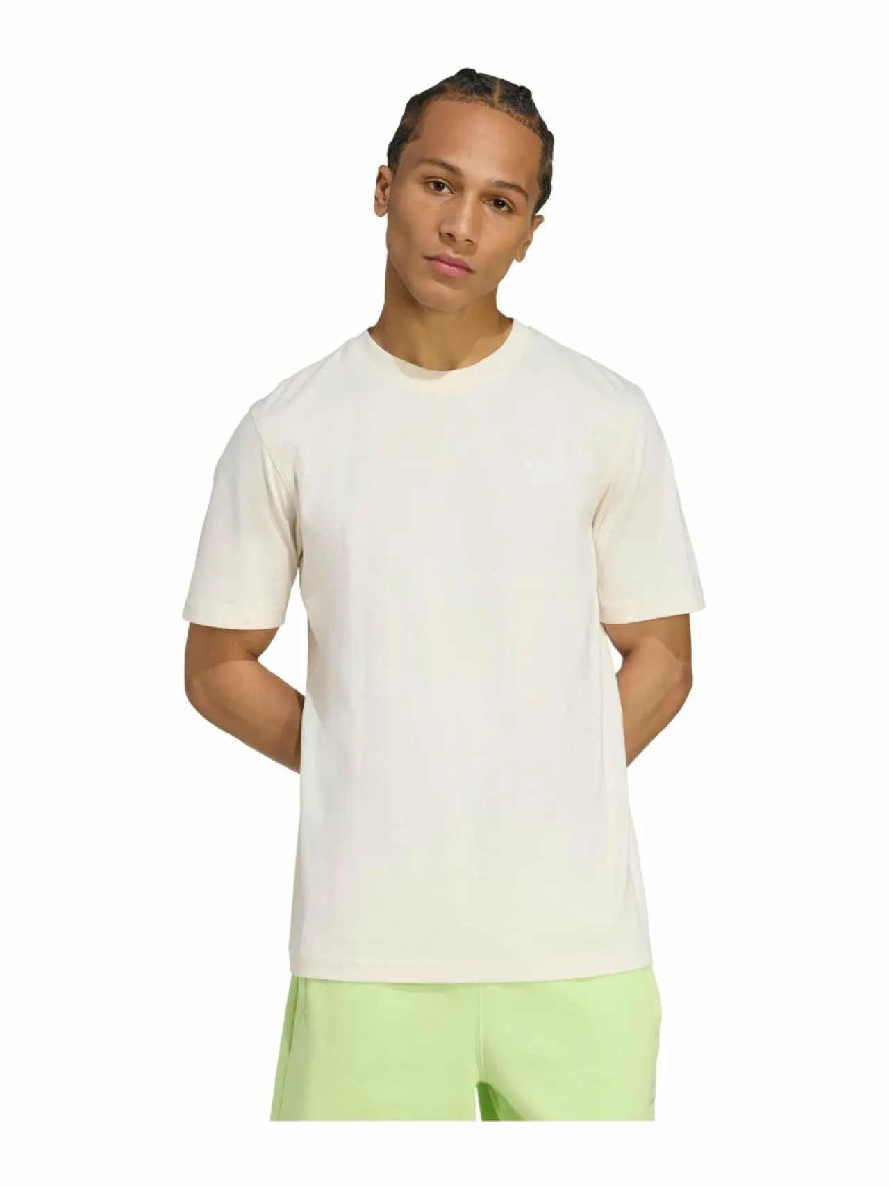 Paidat, Hupparit & Colleget<adidas Originals Trefoil Essential t-paita JY6268 WONWHI/WHITE