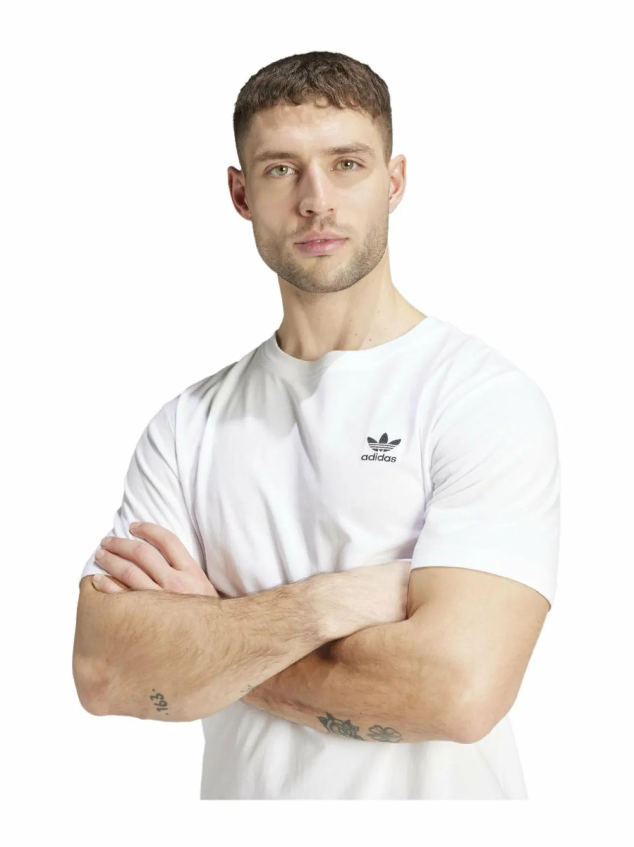 Paidat, Hupparit & Colleget<adidas Originals Trefoil t-paita IR9691 WHITE