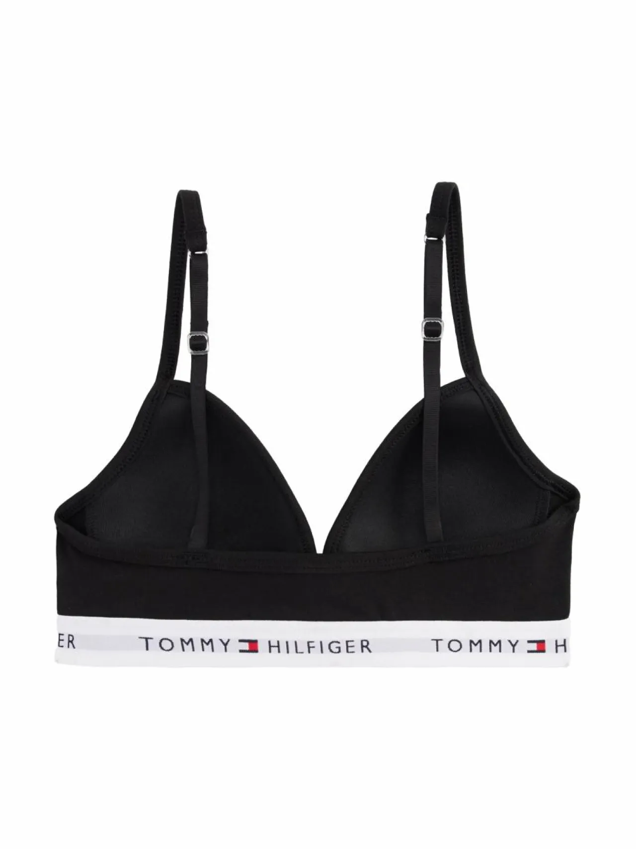 Alusvaatteet<Tommy Hilfiger Triangle Fixed Foam -rintaliivit BLACK