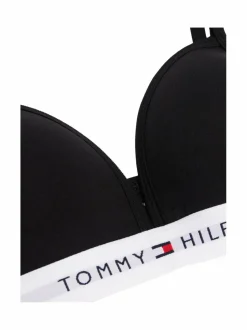 Alusvaatteet<Tommy Hilfiger Triangle Fixed Foam -rintaliivit BLACK