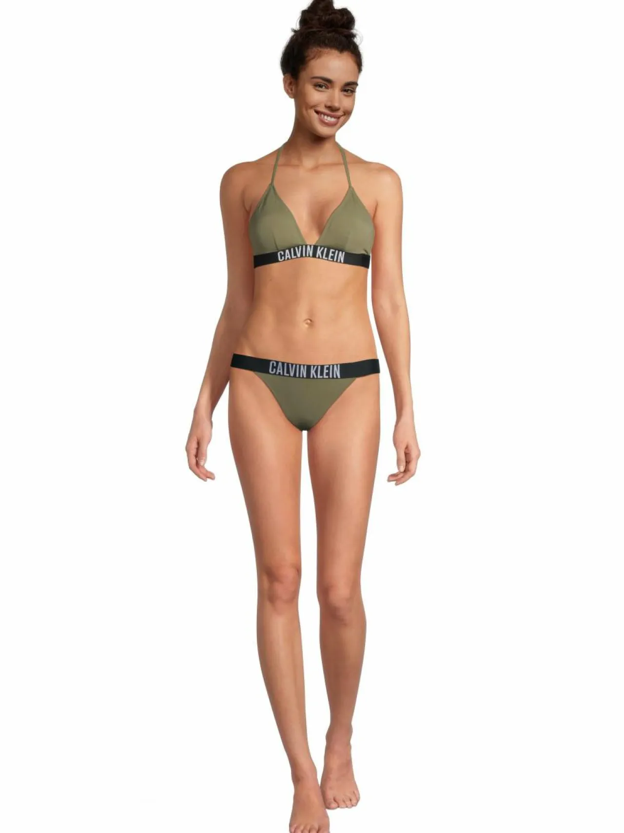 Uima-Asut<Calvin Klein Underwear Triangle-bikiniyläosa LDV DUSKY GREEN