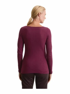 Paidat & Puserot<Marc O'Polo Trikoopaita 360 AUBERGINE RED