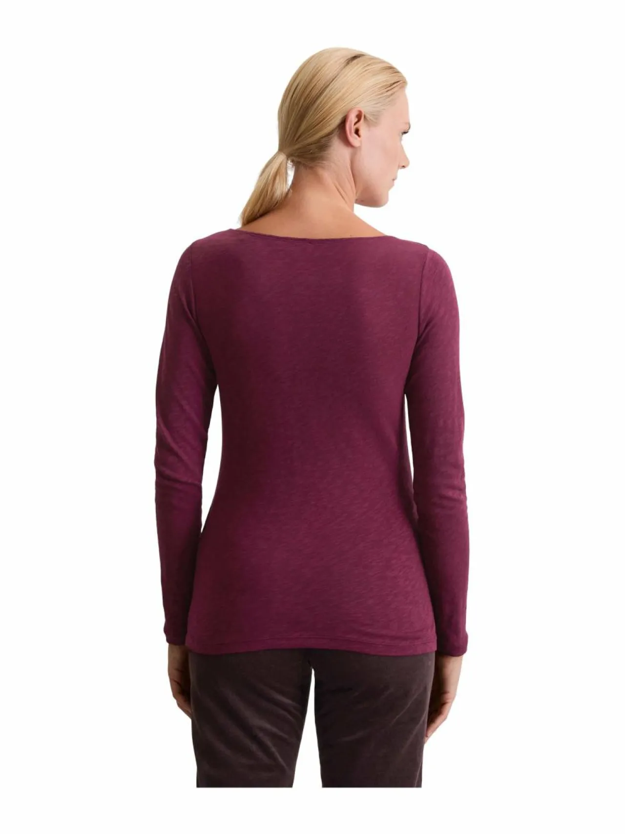 Paidat & Puserot<Marc O'Polo Trikoopaita 360 AUBERGINE RED