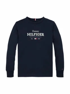 Pitkähihaiset Trikoopaidat|Pitkähihaiset Trikoopaidat<Tommy Hilfiger Trikoopaita C1G DARK NIGHT NAVY