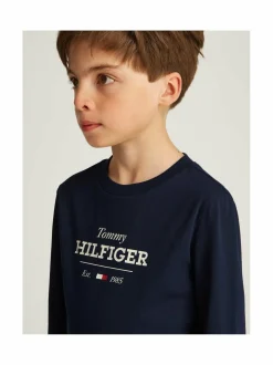 Pitkähihaiset Trikoopaidat|Pitkähihaiset Trikoopaidat<Tommy Hilfiger Trikoopaita C1G DARK NIGHT NAVY