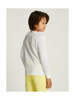 Pitkähihaiset Trikoopaidat|Pitkähihaiset Trikoopaidat<Tommy Hilfiger Trikoopaita YBR WHITE