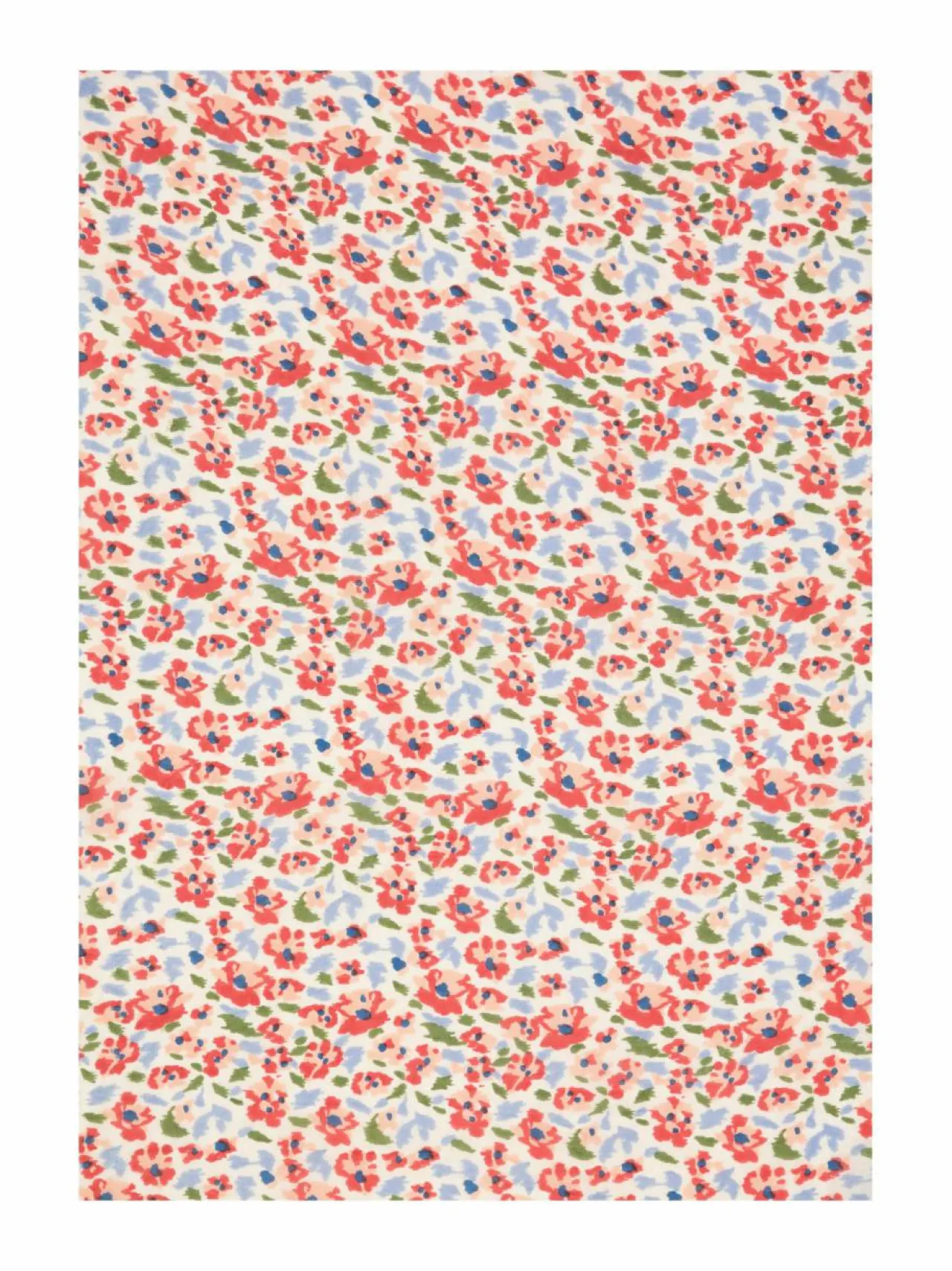 Huivit & Kaulaliinat<A+more Trishy-silkkihuivi 100 x100 cm WHITE/RED/BLUE COMB. 1