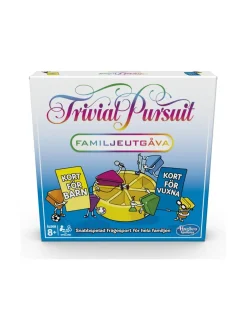 HASBRO GAMING TRIVIAL PURSUIT Lautapeli Perhepainos (ruotsinkielinen)^ Pelit