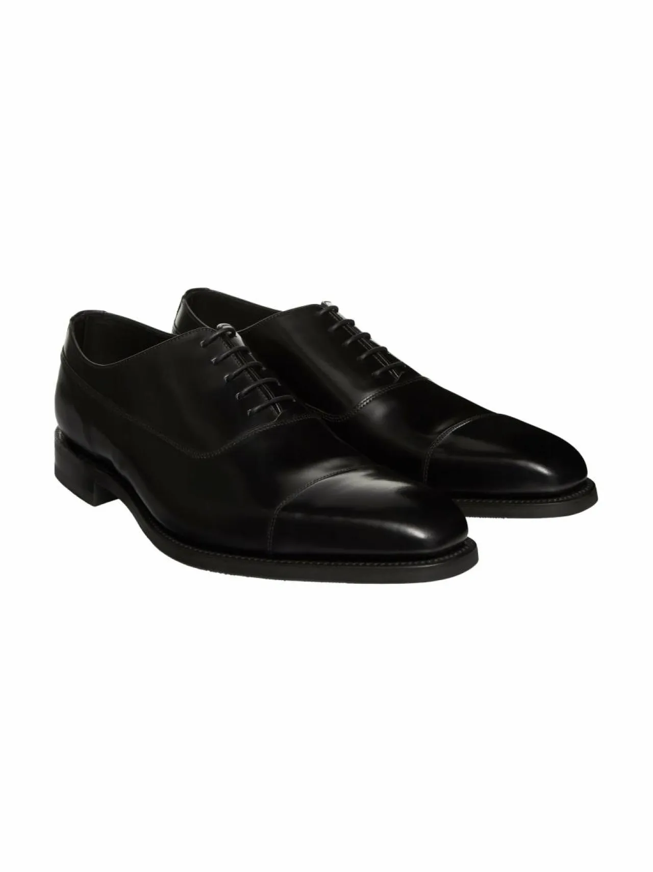 Kävelykengät & Loaferit<Loake Truman-nahkakengät B BLACK POLISHED