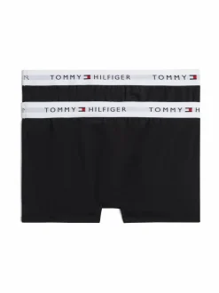 Alusvaatteet<Tommy Hilfiger Trunk-bokserialushousut 2-pack 0R7 BLACK/BLACK