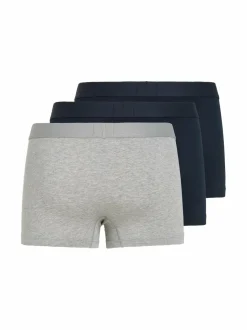 Alusasut<Tommy Hilfiger Trunk-bokserit, 3-pack 05K DES SKY/GREY HTR/DES SKY