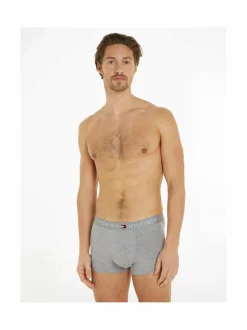 Alusasut<Tommy Hilfiger Trunk-bokserit, 3-pack 05K DES SKY/GREY HTR/DES SKY