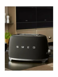 Smeg TSF01BLMEU-leivänpaahdin, 2 viipaleelle^ Leivänpaahtimet