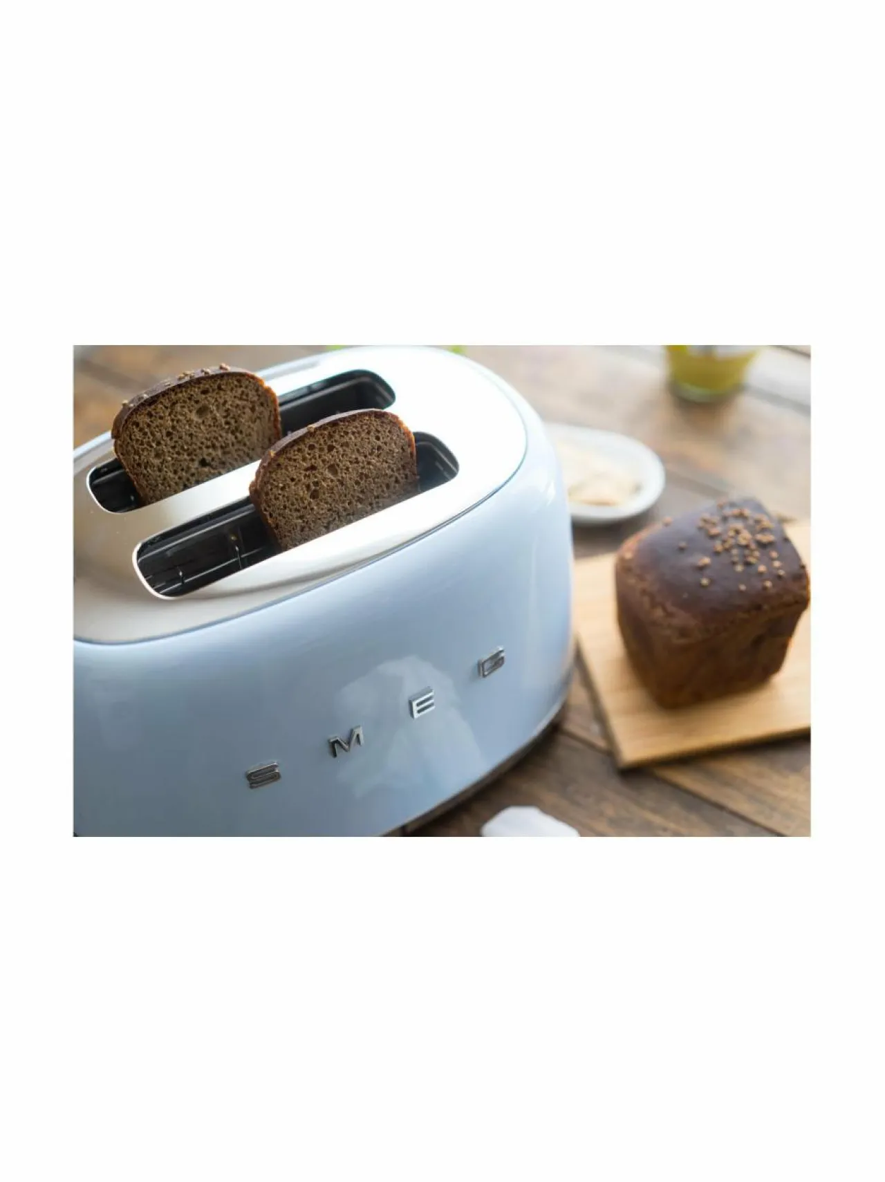 Smeg TSF01PBEU-leivänpaahdin, 2 viipaleelle^ Leivänpaahtimet