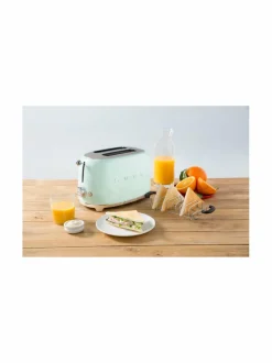 Smeg TSF01PGEU-leivänpaahdin, 2 viipaleelle^ Leivänpaahtimet