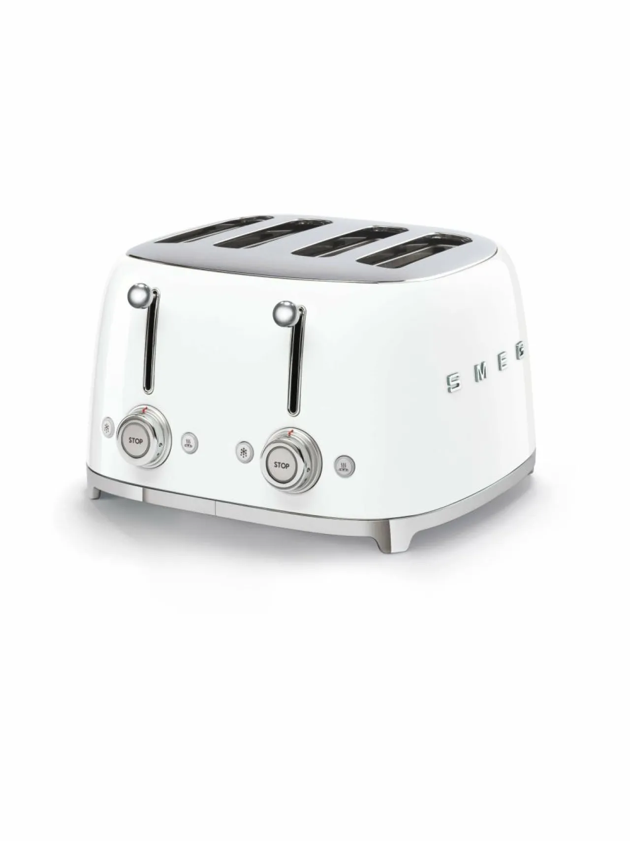 Leivänpaahtimet<Smeg TSF03WHEU-leivänpaahdin WHITE