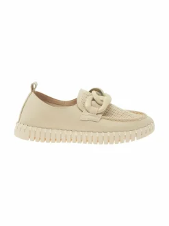 Avokkaat & Korkokengät<ILSE JACOBSEN Tulip Big Chain -loaferit 144144 KITT/KITT