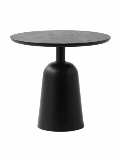 Pöydät<Normann Copenhagen Turn Table -sohvapöytä, pyöreä ø 55 cm BLACK