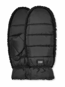Käsineet<UGG fluff-lapaset BLK BLACK