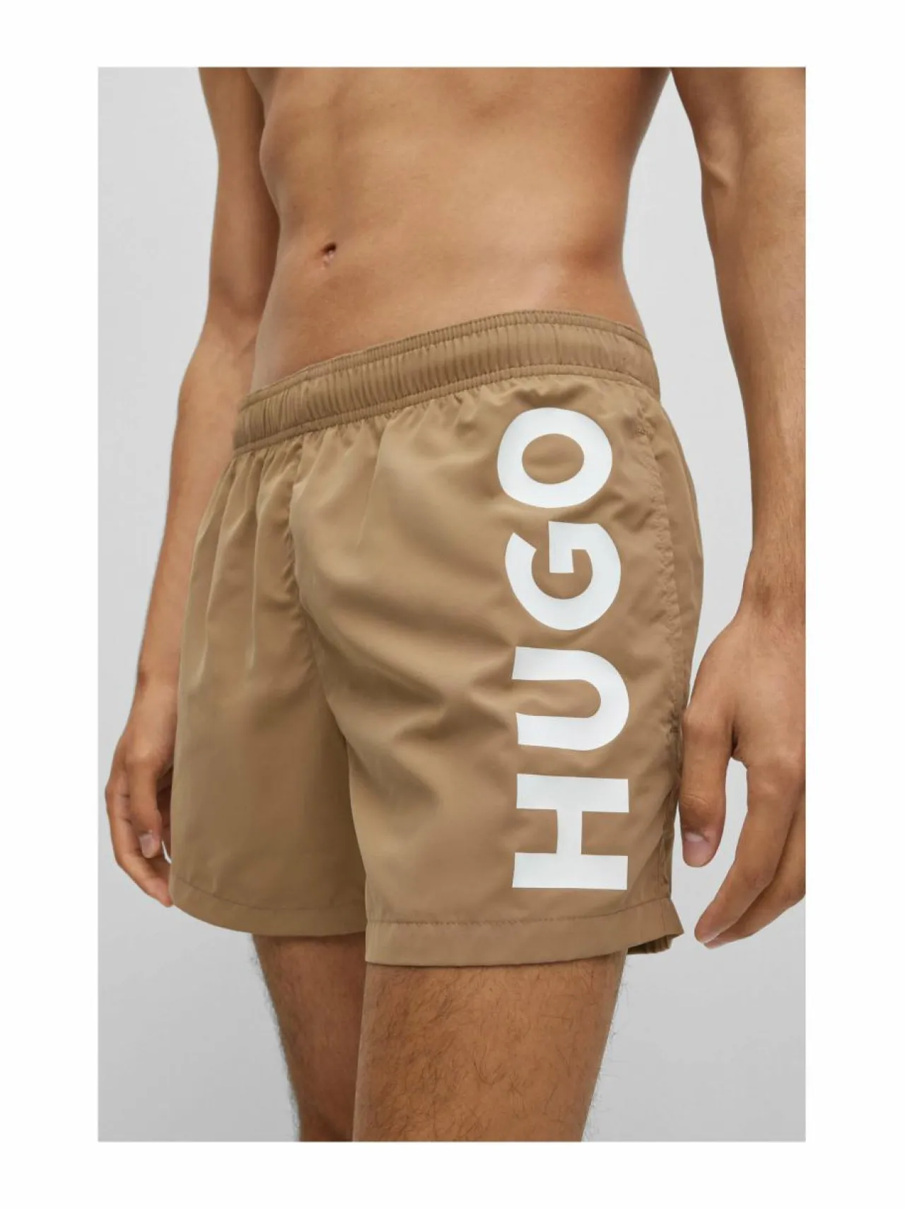 Uimahousut<HUGO Uimashortsit 242 OPEN BROWN