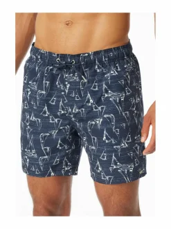 Uimahousut<Schiesser Uimashortsit 804 NIGHTBLUE