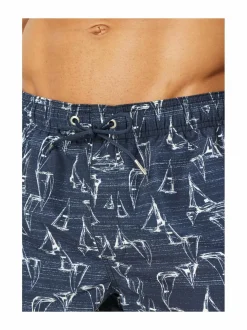 Uimahousut<Schiesser Uimashortsit 804 NIGHTBLUE