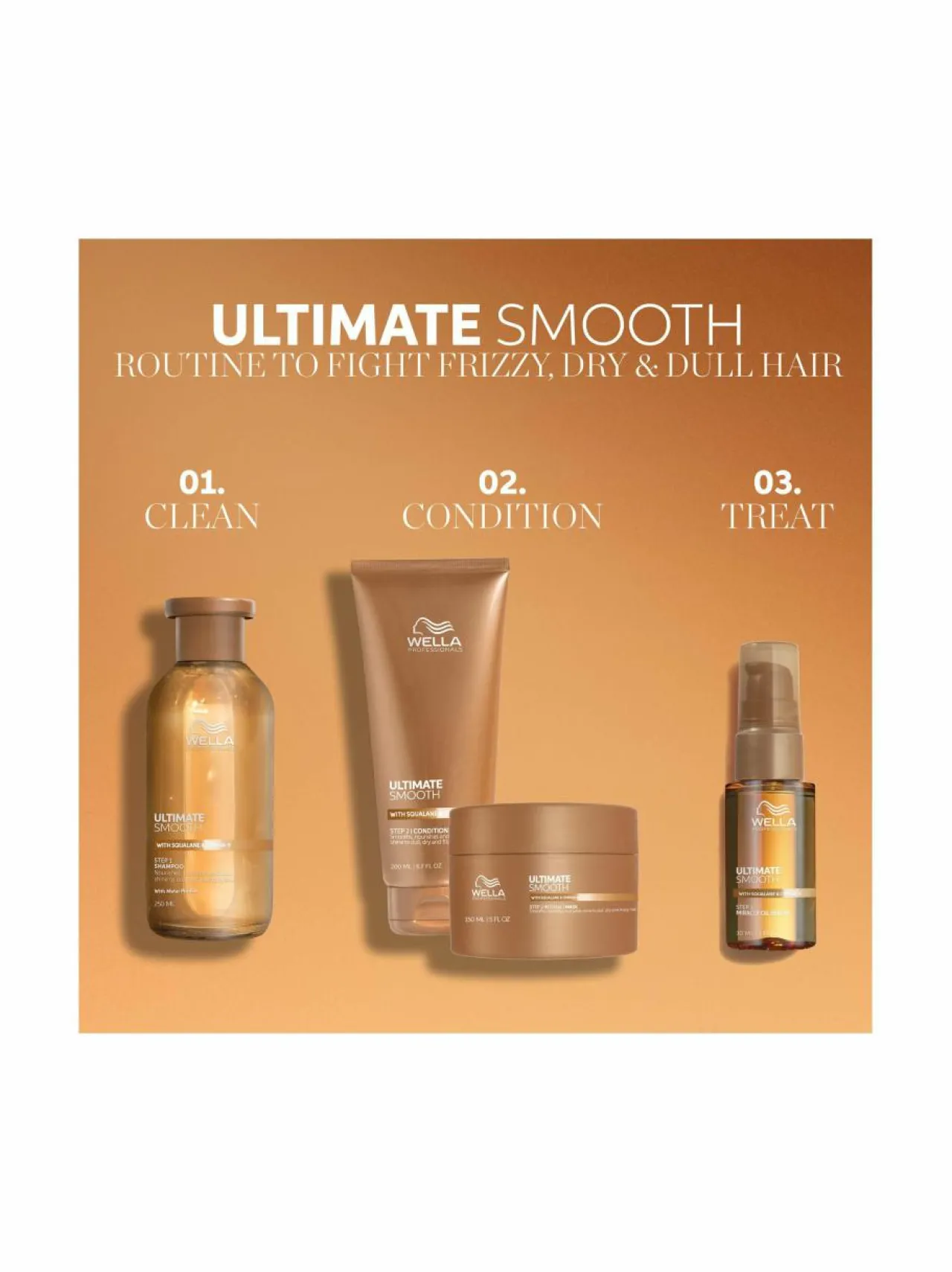 Hiustenhoitotuotteet<Wella Professional Care Ultimate Smooth Mask -hiusnaamio