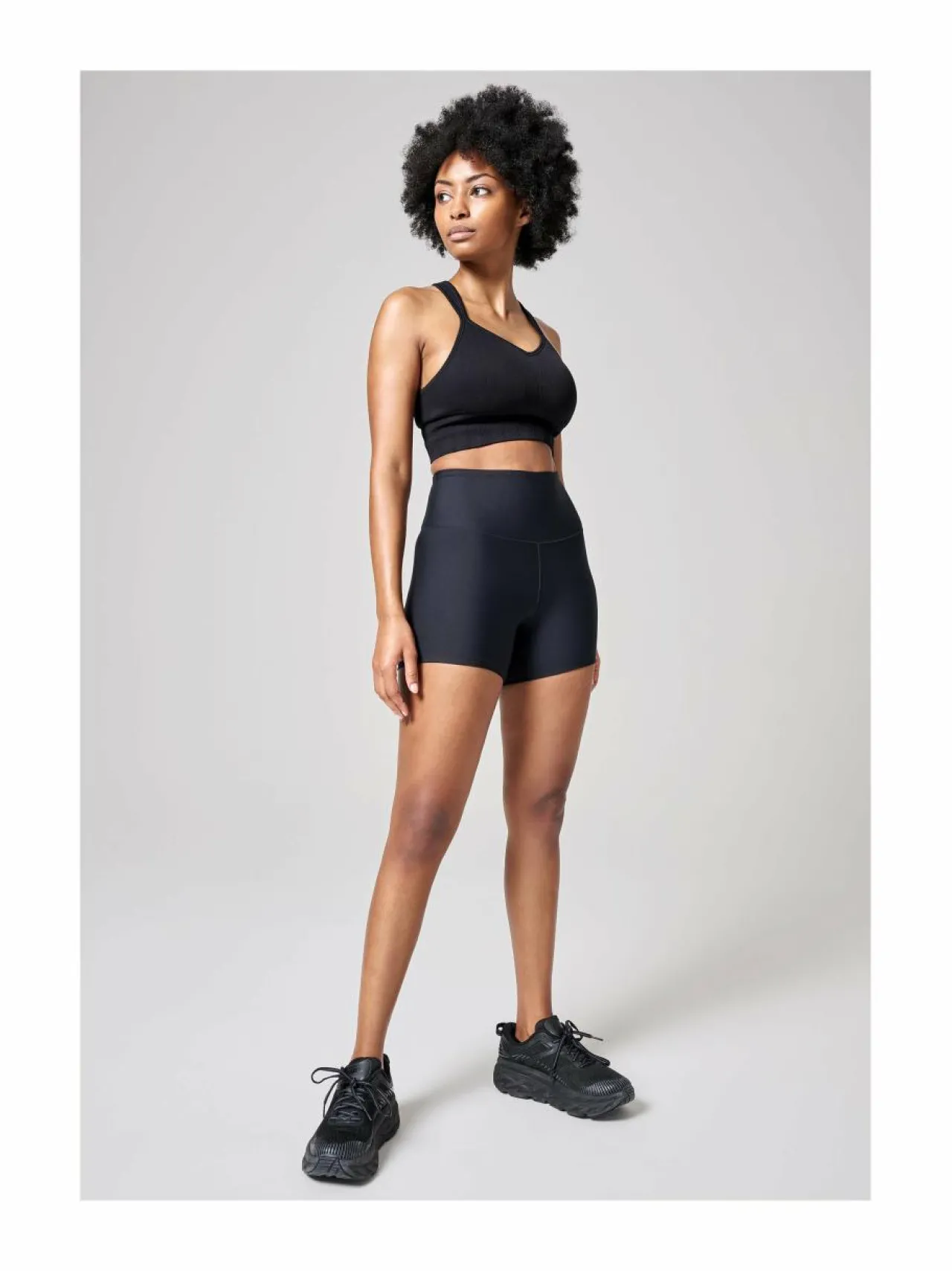 Urheiluhousut & Treenitrikoot<Casall Ultra High Waist -shortsit 901 BLACK