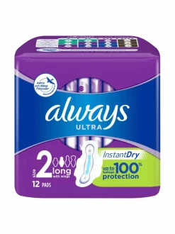 Always Ultra Long Plus -terveysside 12 kpl^ Intiimituotteet