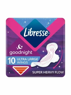 Libresse Ultra Thin Goodnight Wing -terveysside 10 kpl^ Intiimituotteet