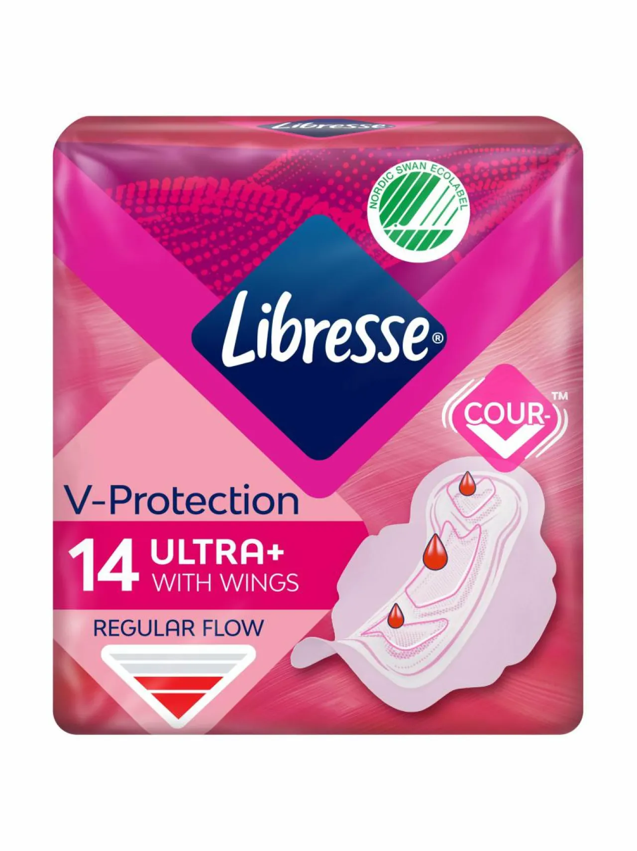 Libresse Ultra Thin Normal Wings -terveysside 14 kpl^ Intiimituotteet
