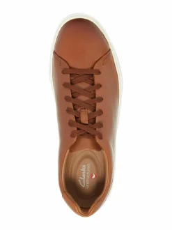 Urheilujalkineet|Tennarit & Sneakerit<Clarks Un Costa Lace -nahkasneakerit BRITISH TAN