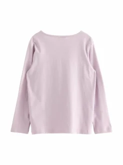 Pitkähihaiset Trikoopaidat<Lindex Unicorn Face -trikoopaita 9959 LIGHT DUSTY LILAC