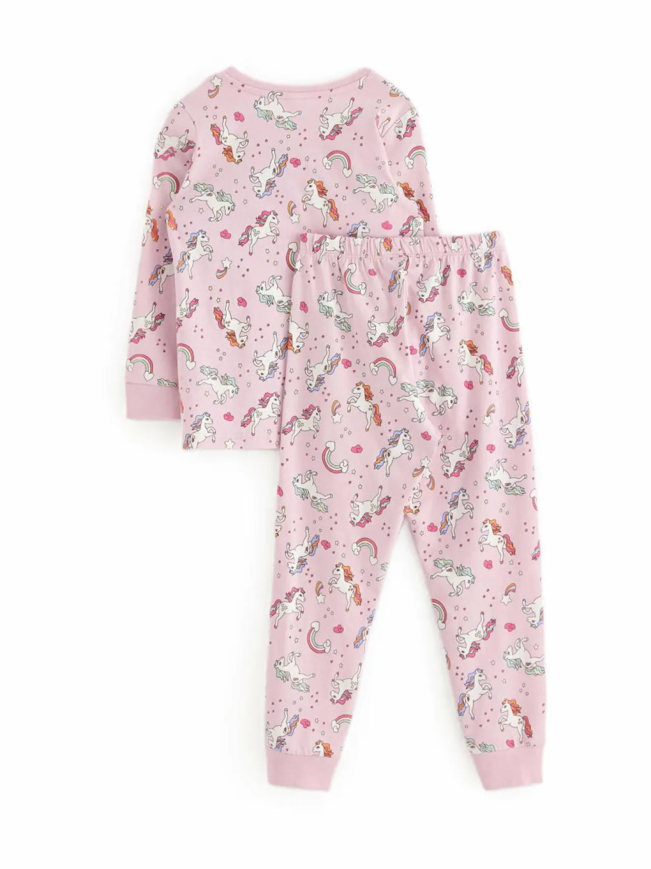 Yöasut & Kylpytakit<Lindex Unicorn Sweet -pyjama 2-osainen 683 DUSTY PINK