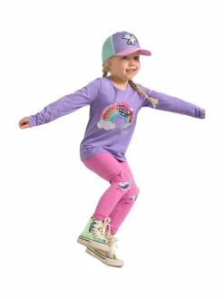 Collegehousut & Leggingsit<Lindex Unicorn-legginsit 481 PINK
