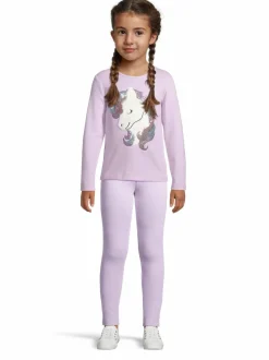 Pitkähihaiset Trikoopaidat<Lindex Unicorn-paita 7426 LIGHT LILAC
