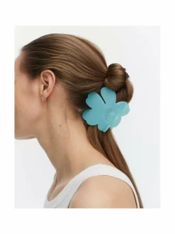 Korut<Marimekko Unikko Large -hiusklipsi 050 LIGHT BLUE