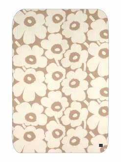 Huovat & Päiväpeitot<Marimekko Unikko-päiväpeite 160 x 260 cm 810 LINEN, OFF WHITE