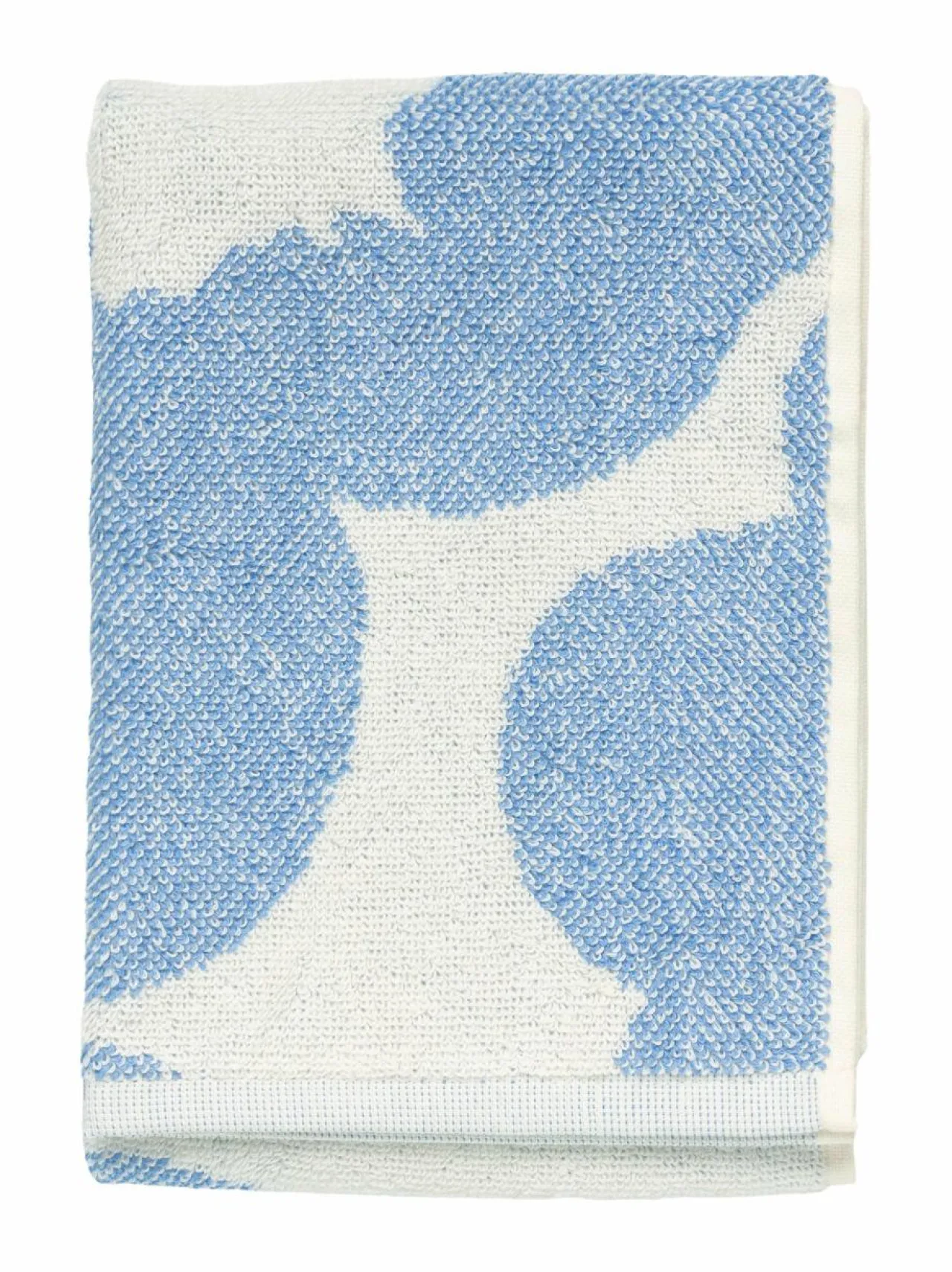 Kylpyhuonetekstiilit<Marimekko Unikko-pyyhe 150 CREAM ,SKY BLUE