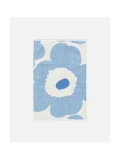 Kylpyhuonetekstiilit<Marimekko Unikko-pyyhe 150 CREAM ,SKY BLUE