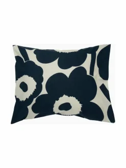 Liinavaatteet<Marimekko Unikko-tyynyliina 50 x 60 cm 851 COTTON, DARK BLUE